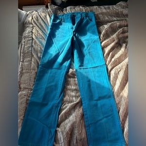 Dyed Wrangler jeans